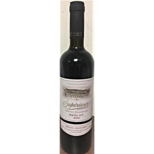 SUPERIEUR MERLOT, RED SEMIDRY WINE 75CL