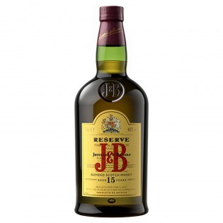 J&B Reserve 15 Years Old Premium Blended Scotch Whisky70 CL