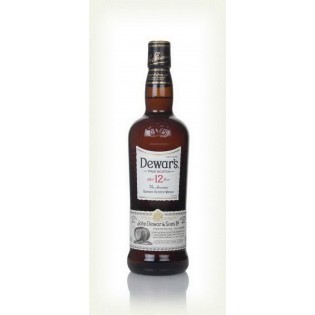 Dewars 12 Years Old Premium Blended Scotch Whisky 75 CL