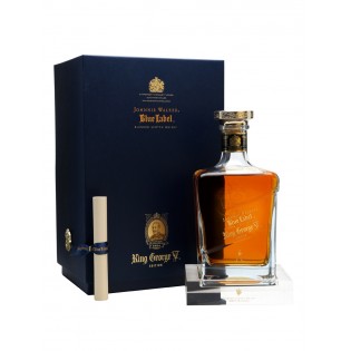 Johnnie Walker Blue King George V New Design Unaged Ultra Premium Blended Scotch Whisky 75CL