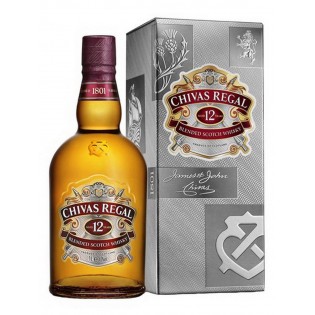 Chivas Regal 12 Years Old Premium Blended Scotch Whisky 1L